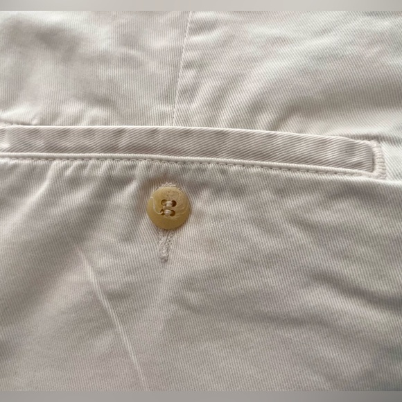POLO BY RL, VINTAGE, MENS  SHORTS, WHITE, SIZE  33/34 - Picture 6 of 9